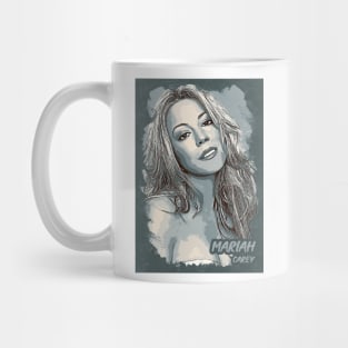 Mariah Carey Poster Art Mug